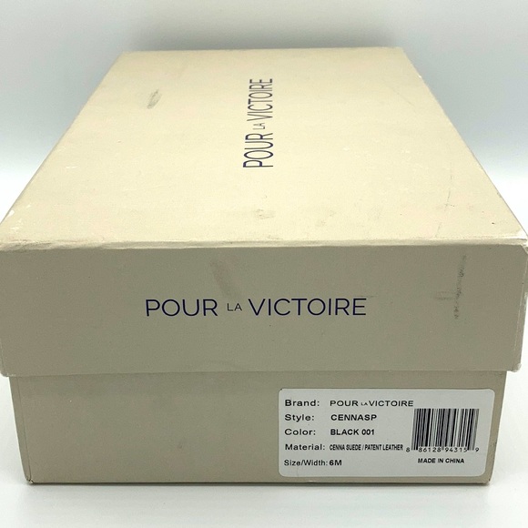 Pour la Victoire Leather & Suede Pumps - Picture 12 of 12